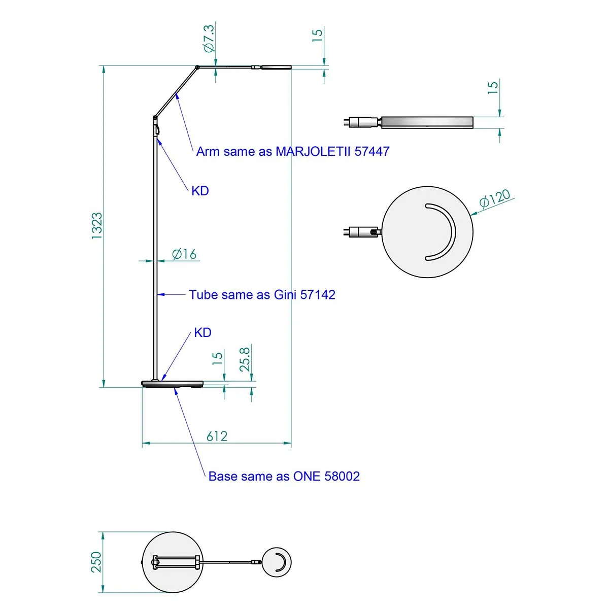 Steinhauer Soleil 3257 LED-Stehleuchte – Bild 5