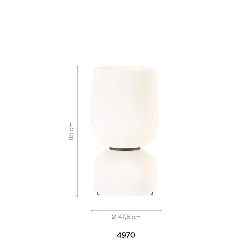 Vibia Ghost LED-Tischleuchte 4970