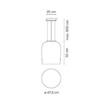 Vibia Ghost 4987 LED Pendelleuchte – Bild 8