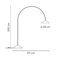 Vibia Out 4270 LED-Stehleuchte mit Kabel – Bild 12
