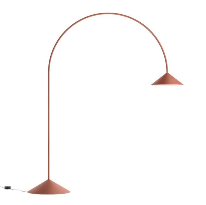 Vibia Out 4270 LED-Stehleuchte Außenbereich Terra rot