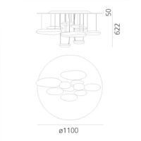 Artemide Mercury LED-Deckenleuchte – Bild 3