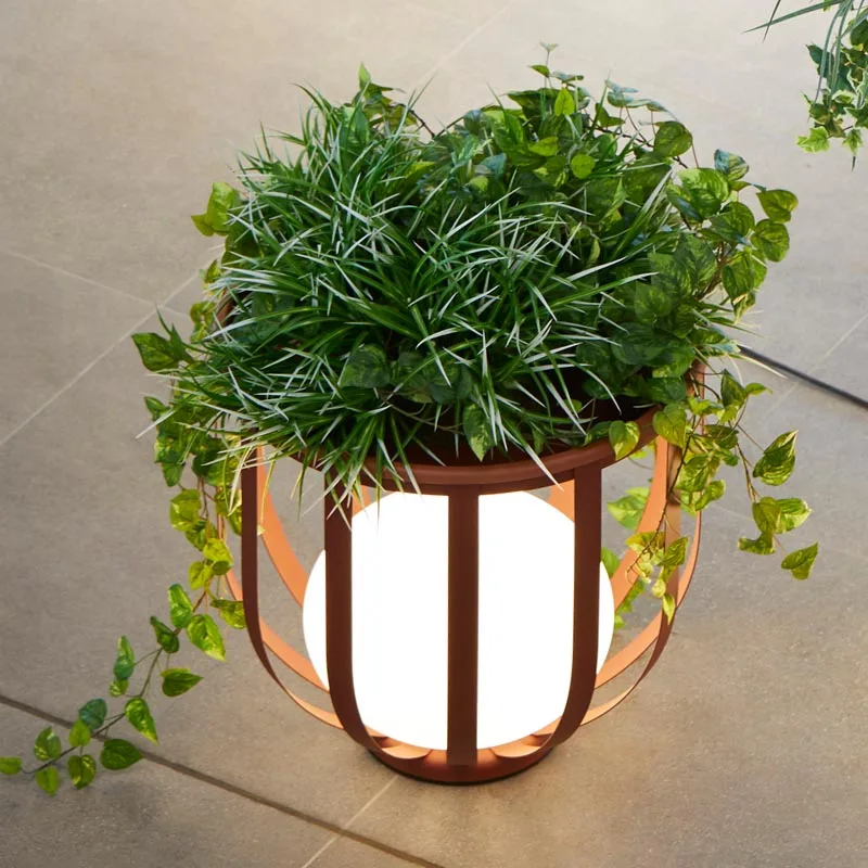 Estiluz Bols P-4028X Bodenleuchte Outdoor Mit Vegetation Kit