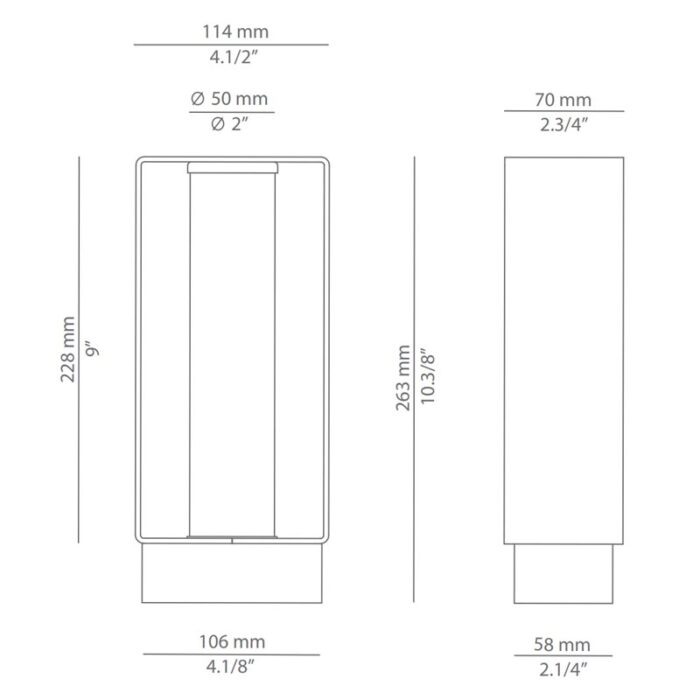 Estiluz Frame P-4055X Pollerleuchte – Bild 6