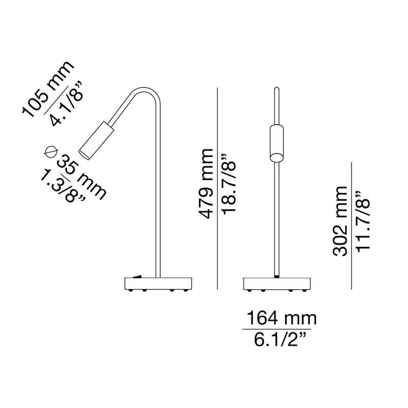 Estiluz Volta M-3537 LED-Tischleuchte – Bild 8