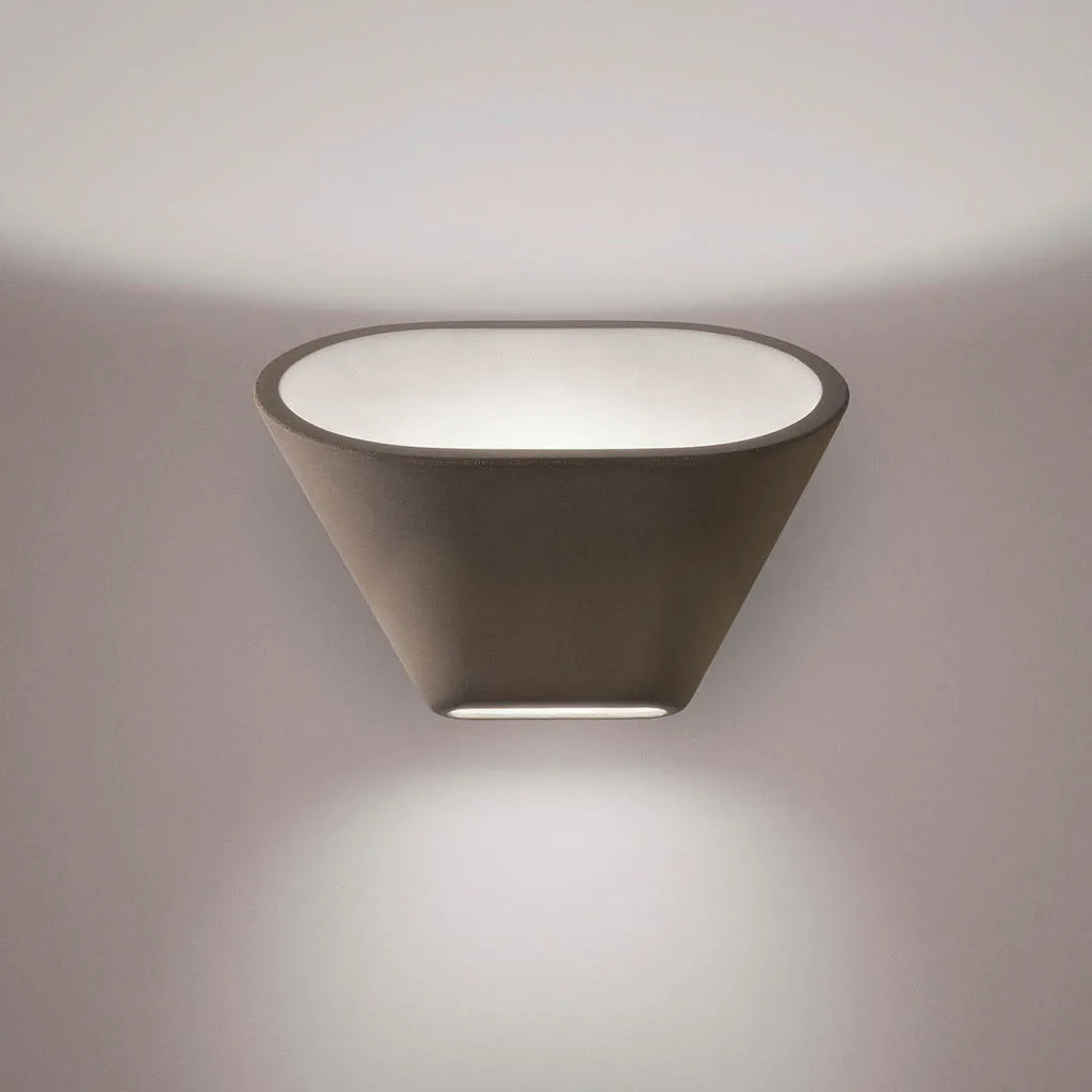 Foscarini Aplomb Wandleuchte Braun