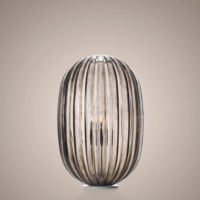Foscarini Plass Media Tischleuchte Grau