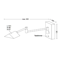Holtkötter 9615 LED-Wandleuchte mit Tastdimmer – Bild 6