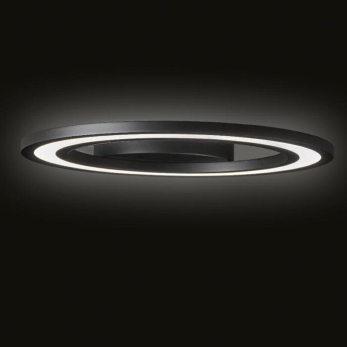 Holtkötter Orbit LED-Deckenleuchte Schwarz