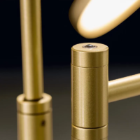 Holtkötter Plano Twin LED-Stehleuchte mit Tastdimmer – Bild 4