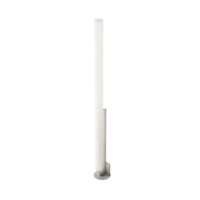 KUNDALINI Model T LED-Stehleuchte Inox