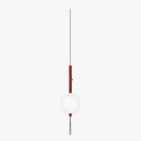 KUNDALINI Motus LED-Pendelleuchte Rot