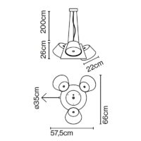 Marset Tam Tam Mini Pendelleuchte – Bild 2