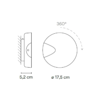 VIBIA Dots 4662 LED-Wandleuchte – Bild 16
