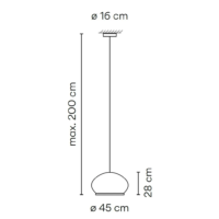 Vibia Knit 7455 LED-Pendelleuchte – Bild 10