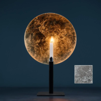 Catellani & Smith Gemma Tisch-Kerzenleuchter Silber