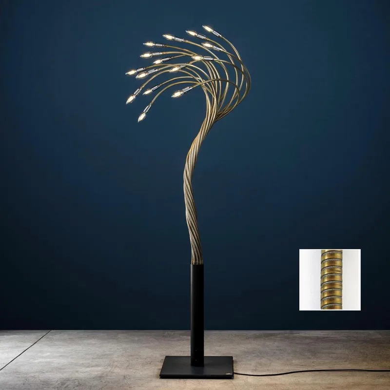 Catellani & Smith Sottovento 15 Stehleuchte Messing