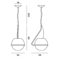 Foscarini Tonda Pendelleuchte – Bild 18