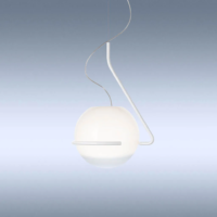 Foscarini Tonda Pendelleuchte Weiss