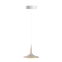 GRAU Falling Leaf LED-Pendelleuchte Sand Weiß Aufbau