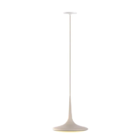 GRAU Falling Leaf LED-Pendelleuchte Sand Weiß Einbau