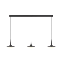 GRAU Falling Leaf Trace mit 3 Pendel Schwarz