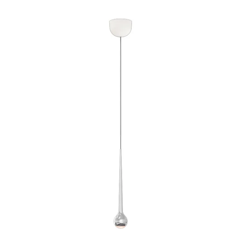 GRAU Falling Sun LED-Pendelleuchte Polished Aufbau