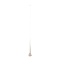 GRAU Falling Sun LED-Pendelleuchte Sandweiß Einbau