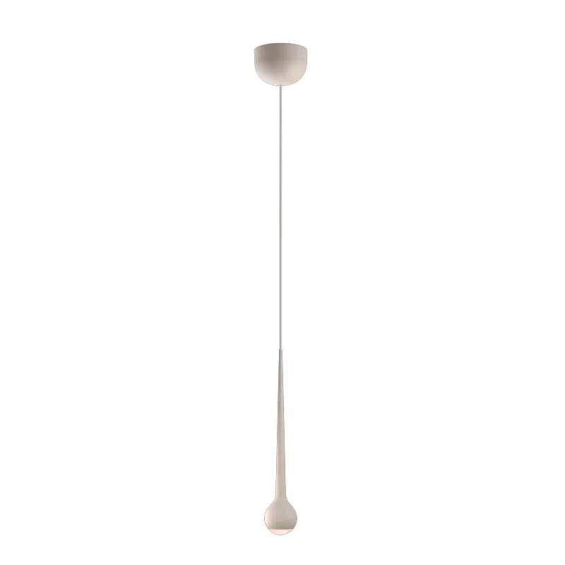 GRAU Falling Sun LED-Pendelleuchte Sand White Aufbau