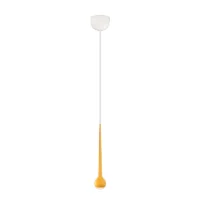 GRAU Falling Sun LED-Pendelleuchte Sun Orange Aufbau