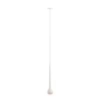 GRAU Falling Sun LED-Pendelleuchte Weiß Einbau