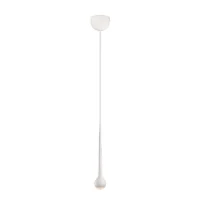 GRAU Falling Sun LED-Pendelleuchte Weiss Aufbau