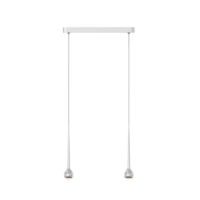 GRAU Falling Sun Trace mit 2 Pendel Polished
