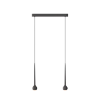 GRAU Falling Sun Trace mit 2 Pendel Schwarz