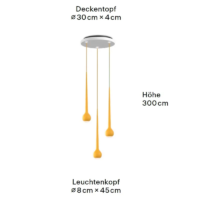 GRAU Falling Sun Water mit 3 Pendel – Bild 12