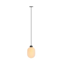 GRAU Sun LED-Pendelleuchte Schwarz Deckeneinbau