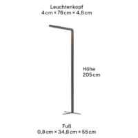 GRAU Team Agile LED-Stehleuchte – Bild 14