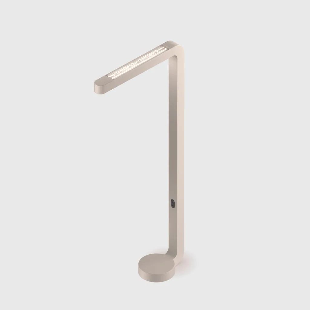 GRAU Team Home LED-Tischleuchte Sand White