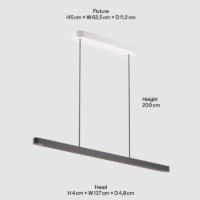 GRAU Team Suspension LED-Pendelleuchte – Bild 8