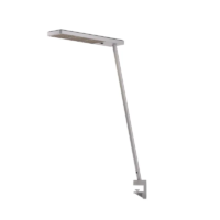 GRAU Xt-a Single LED-Tischleuchte Satin Black Klemme