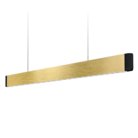 Grimmeisen Onyxx Linea Pro Pendelleuchte Stylecover Metall Gold Schwarz