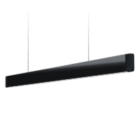 Grimmeisen Onyxx Linea Pro Pendelleuchte Stylecover Acrylglas Schwarz Schwarz
