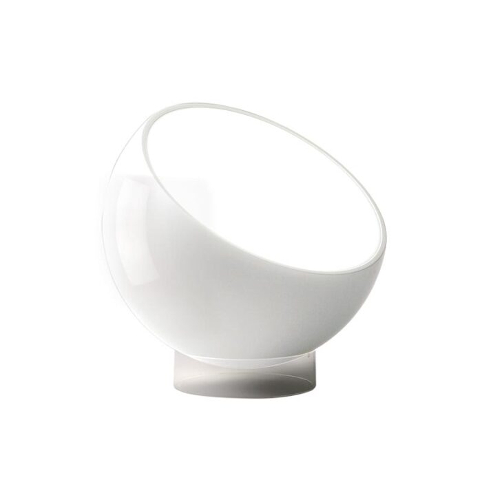 Prandina Biluna F7 LED-Bodenleuchte Weiß glänzend