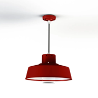 Roger Pradier Faktory N° 2 Außenwandleuchte Tomatenrot