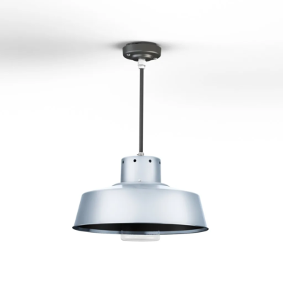 Roger Pradier Faktory N° 2 Außenwandleuchte Zink roh gebürstet