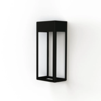 Roger Pradier Hogar N° 1 LED-Außenwandleuchte Schwarzgrau