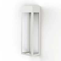 Roger Pradier Hogar N° 2 LED-Außenwandleuchte Reinweiß