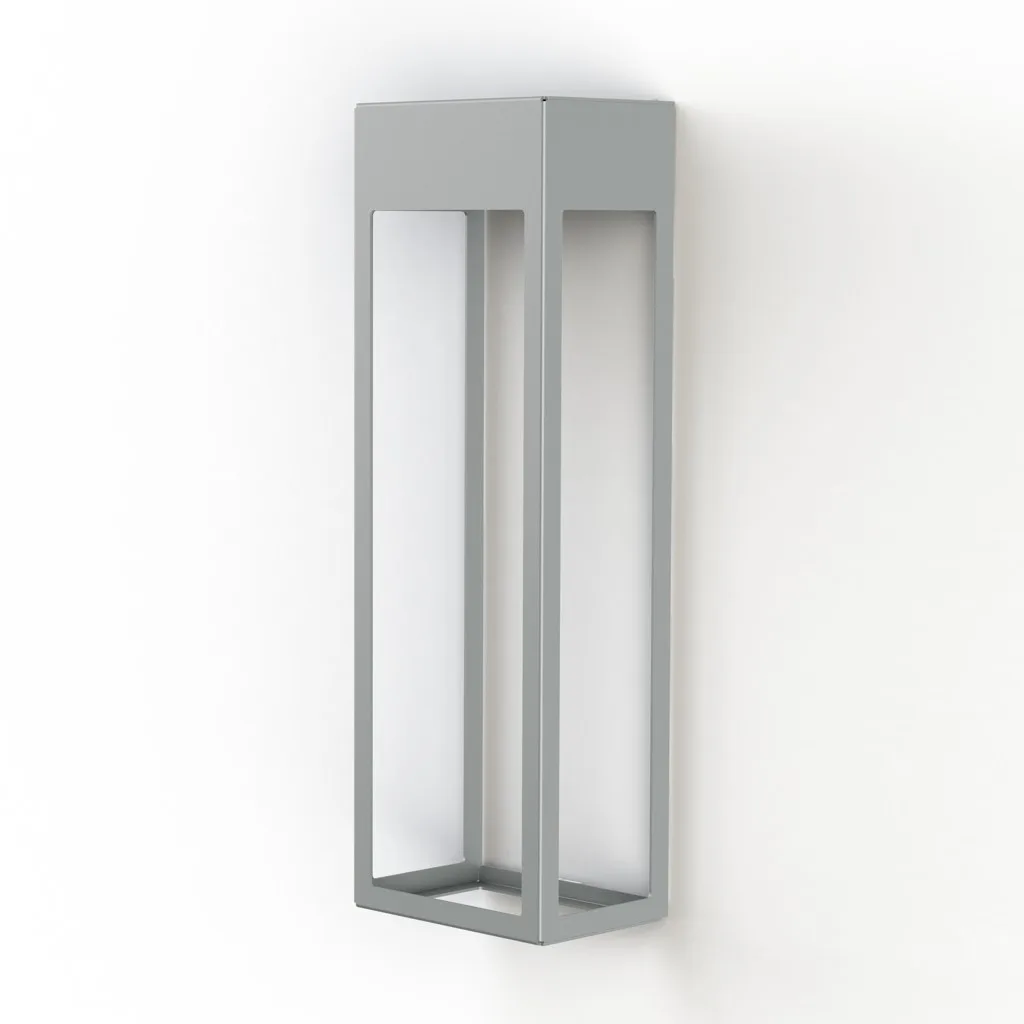 Roger Pradier Hogar N° 2 LED-Außenwandleuchte Seidengrau