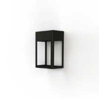 Roger Pradier Hogar N° 3 LED-Außenwandleuchte Schwarzgrau