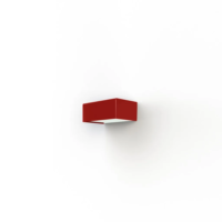 Roger Pradier Hogar N° 4 LED-Außenwandleuchte Tomatenrot